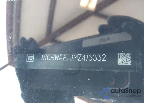 2021 Chevrolet Silverado 1500 2Wd Standard Bed Wt from USA, damaged, VIN 1GCRWAEH1MZ413332